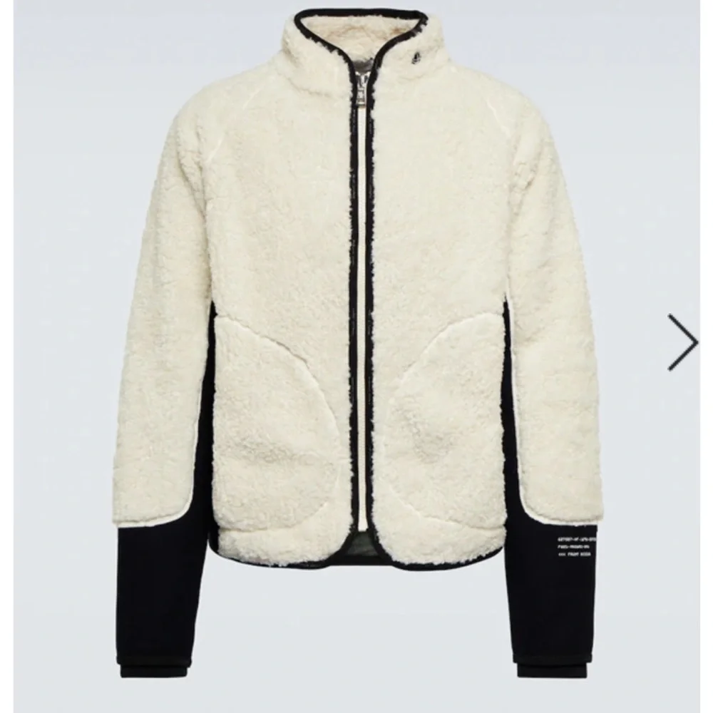 Authentic Moncler Genius Moncler Frgmt Zip Up Cardigan Jacket In White